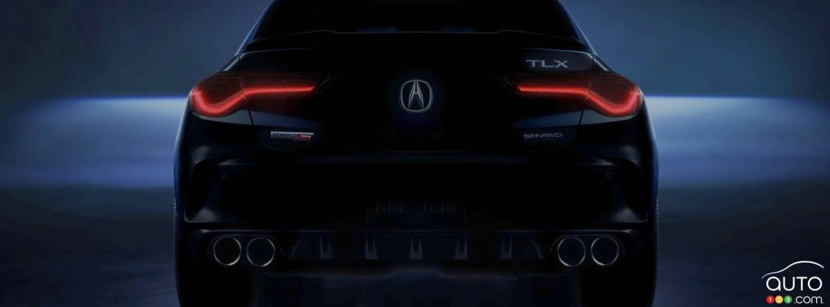 Acura Teases Second-Generation 2021 TLX